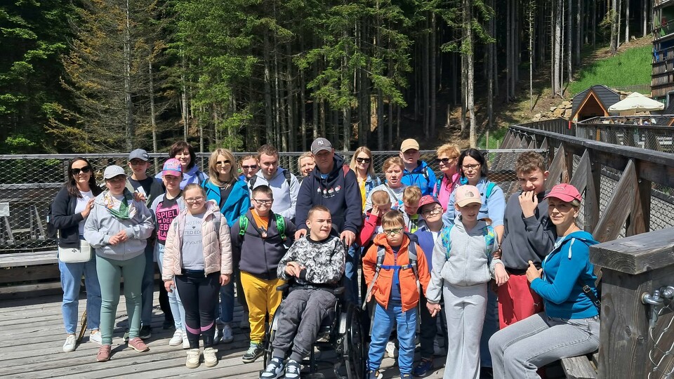 Wycieczka do Centrum Edukacyjno-Przyrodniczego „Brama w Gorce” w Waksmundzie.